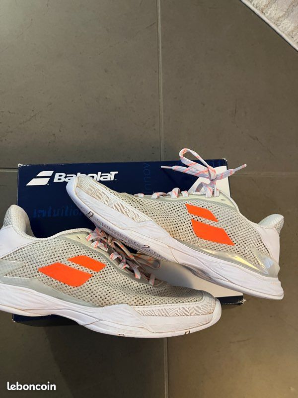 Chaussures de tennis, BABOLAT, pointure 38,5 (image 1)