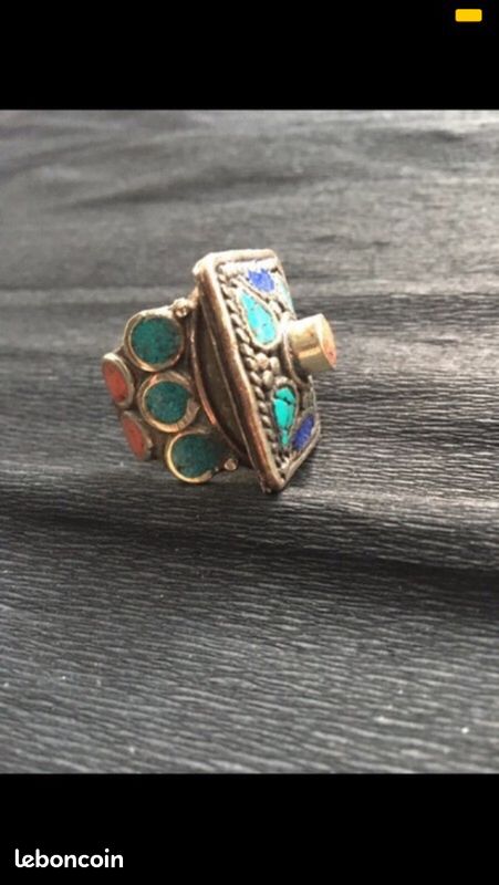 Bague ethnique Jaipur (image 1)