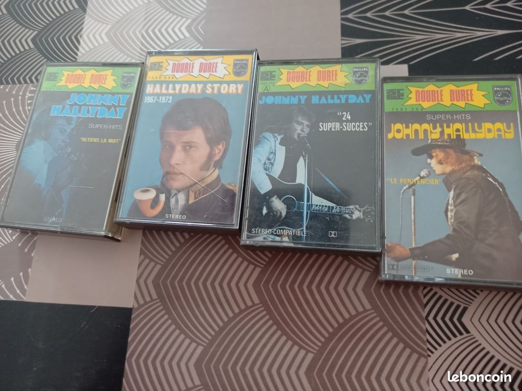 Cassette audio, Johnny halliday (image 4)