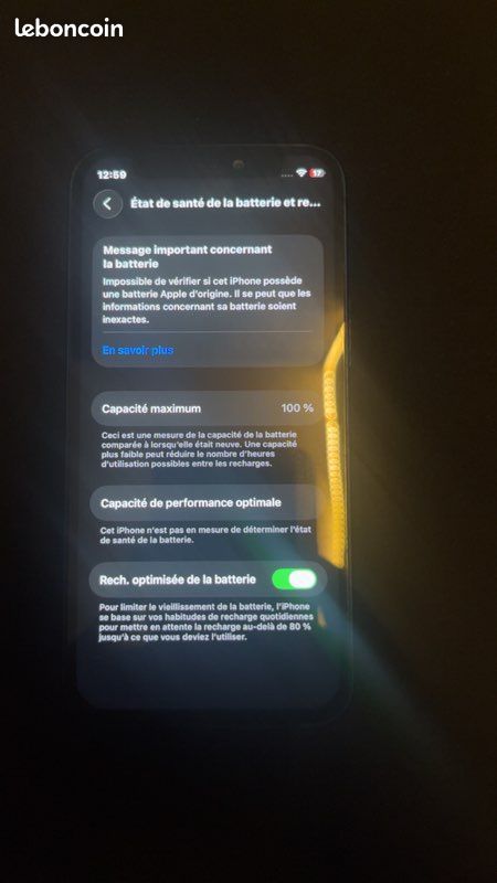 📱 iPhone 12 mini – Très bon état – Face ID HS (image 1)