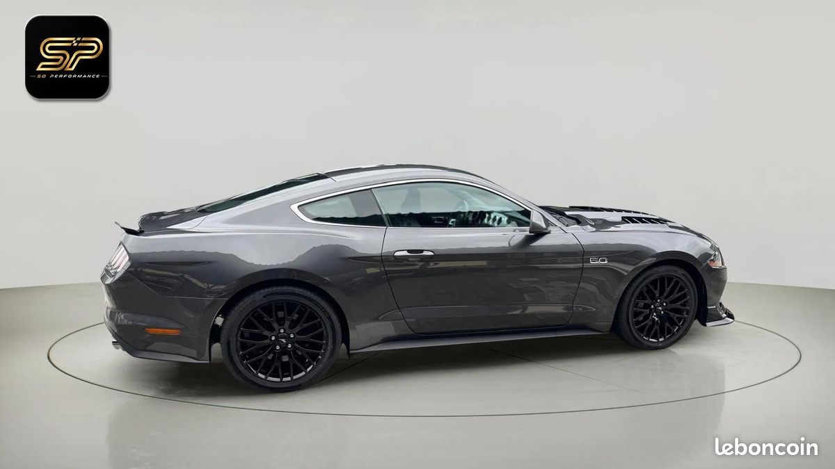 FORD Mustang GT * V8 5.0 * 421 ch * BVA * Faible Kilométrage * Cuir (image 4)