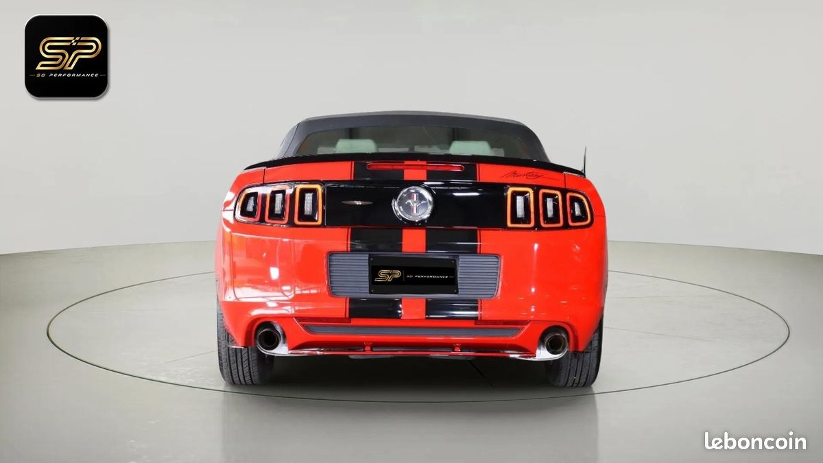 FORD Mustang V6 Cabriolet * 3.7 Ti-VCT * Bi-Xénon * Full Cuir Beige * 61 000 km (image 3)