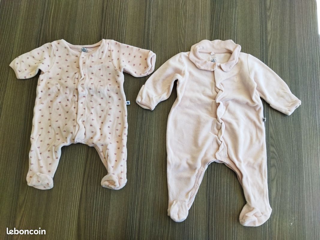 Lot pyjamas bébé petit bateau (image 2)