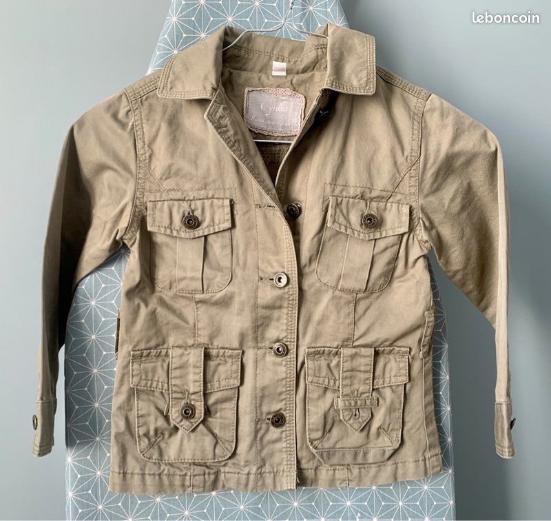 Veste kaki Cyrillus 4 ans (image 1)