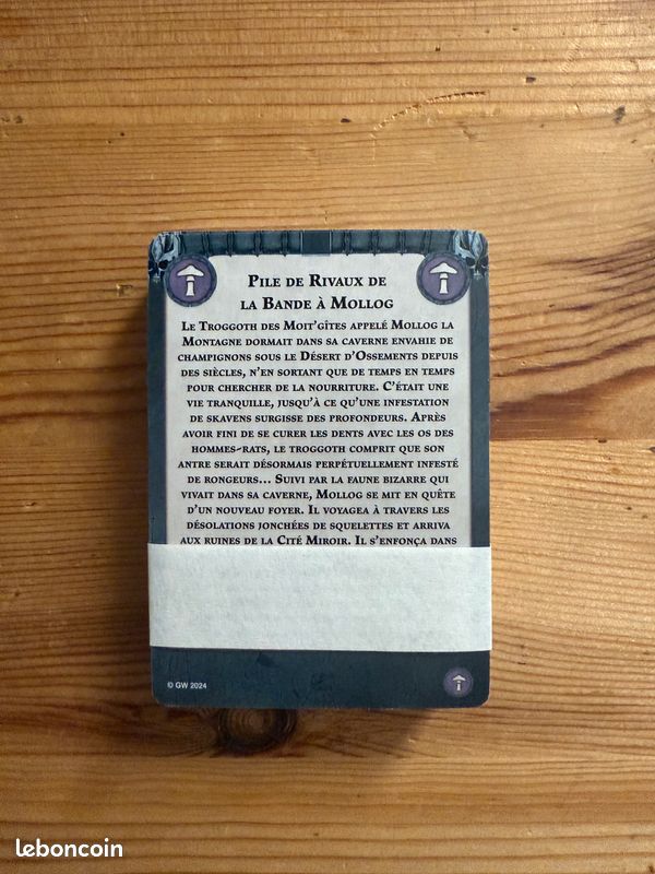 La Bande à Mollog + Piles De Rivaux VF - Warhammer Underworlds (Neuf)
