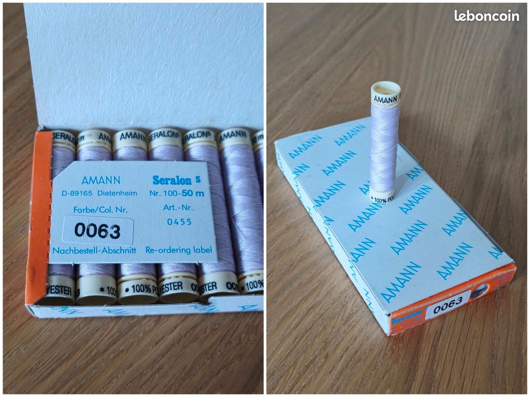 10 bobine cone fil machine à coudre - Loisirs créatifs