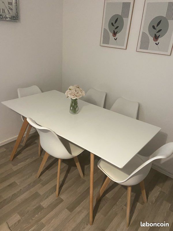 Ensemble de chaise et table extensible (image 2)