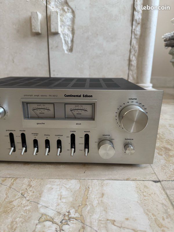 Continental Edison Preampli ampli stereo PA 9912 (image 2)