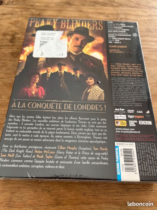 Integrale peaky blinders saison 2 neuf sous blister (image 2)