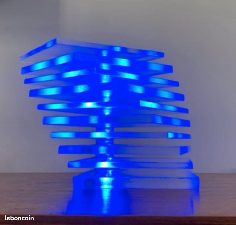 Lampe Tybble Cube Space Age Ikea Vintage (image 6)