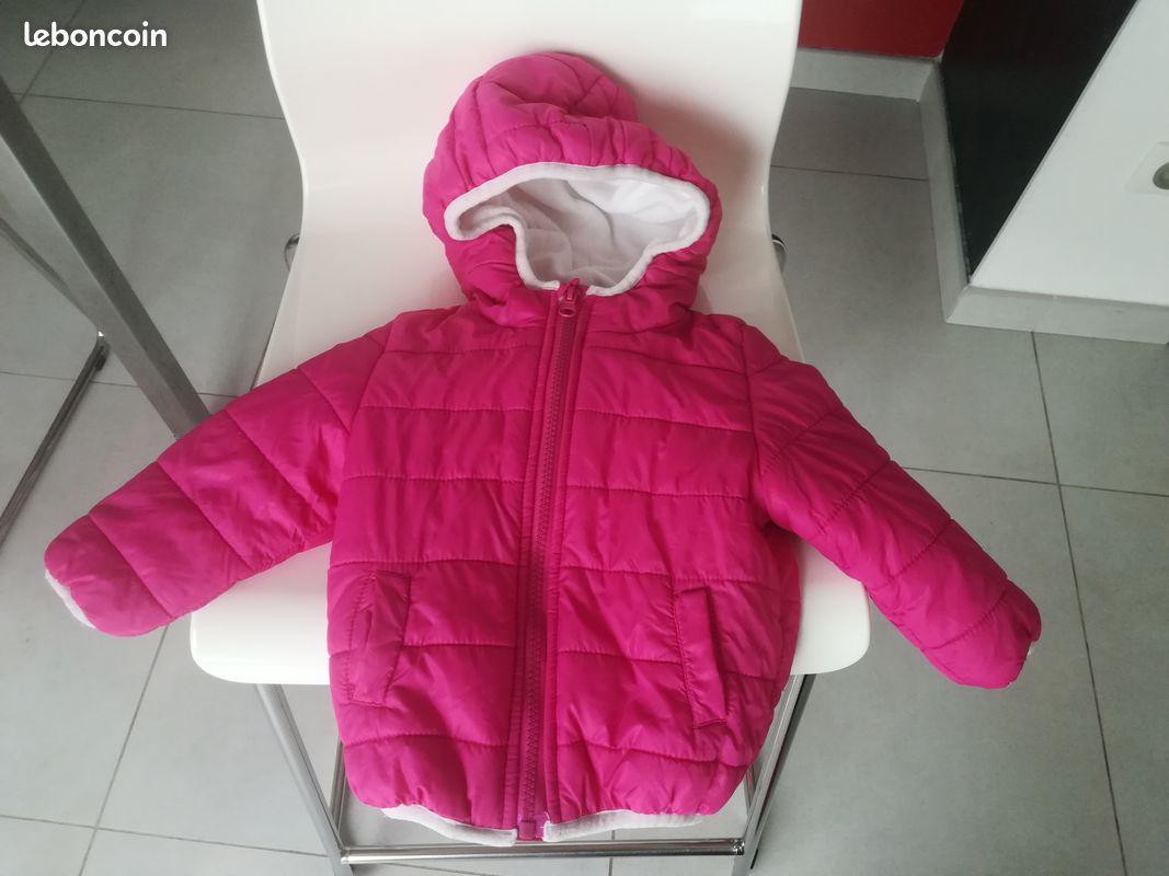 Manteau rose 18 mois (image 1)