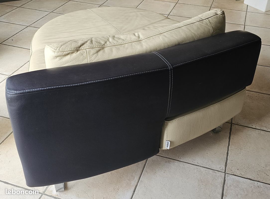 MERIDIENNE CUIR STEINER modèle MANDELA (image 2)