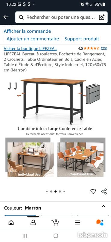 Bureau NEUF encore emballé (image 3)