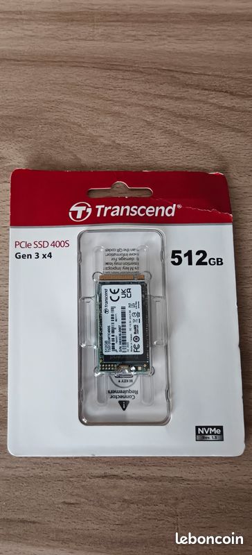 Disque dur SSD nvme 512go Neuf (image 1)