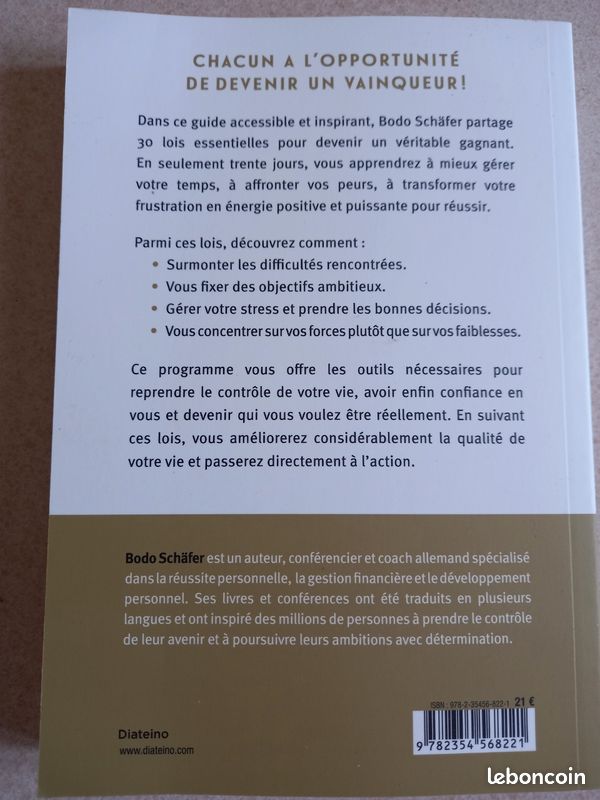 Livre les 30 lois du succès (image 2)