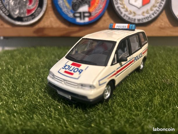Modèle Réduit Peugeot 806 Police Verem 1/43 - Occasion, Métal, Boîte D'origine