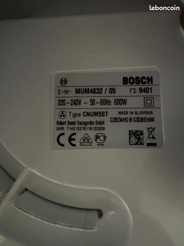 Robot Multifonctions BOSCH🍲 (image 11)
