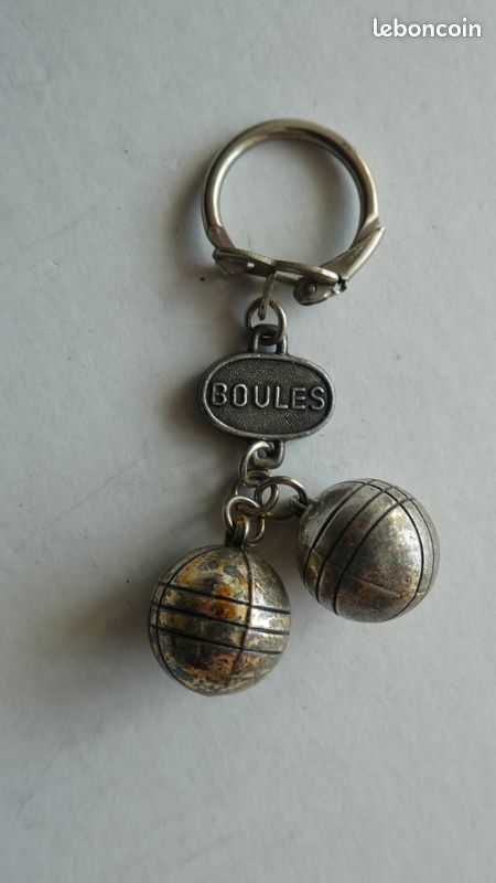 Paire De Boules De Pétanque Anciennes Vintage - Marque Générique, Fabriquée En France