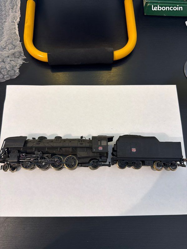 Mf Train Patine Sur La Base Locomotive Vapeur 141R, Jouef | SMCF