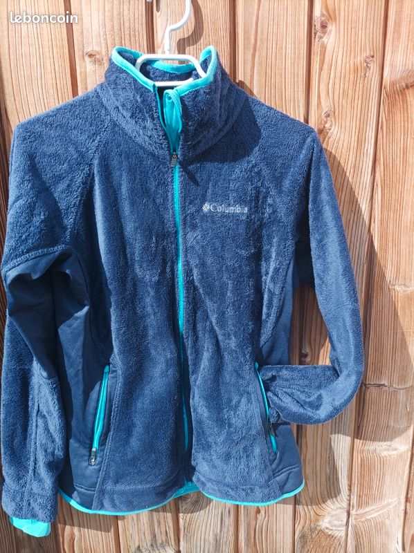Columbia Arctic Air Veste polaire demi-fermeture clair pour femme, Cadet Blue, XS