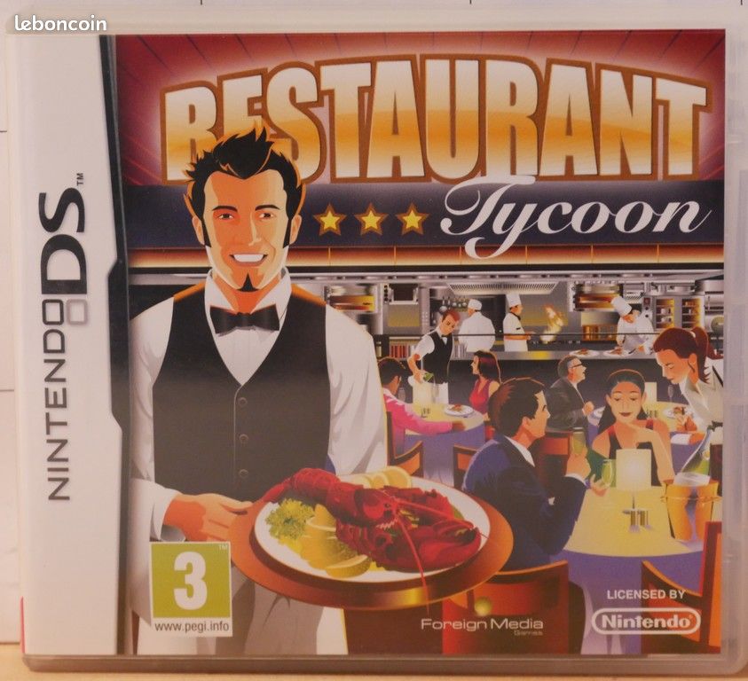 Jeu Nintendo DS Restaurant Tycoon (image 1)