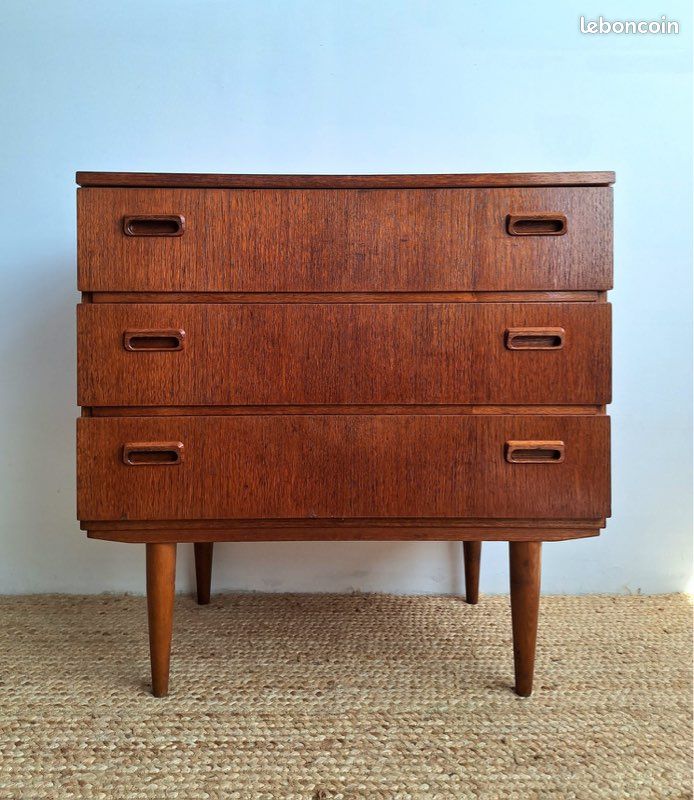 Commode vintage en teck, meuble design scandinave (image 2)