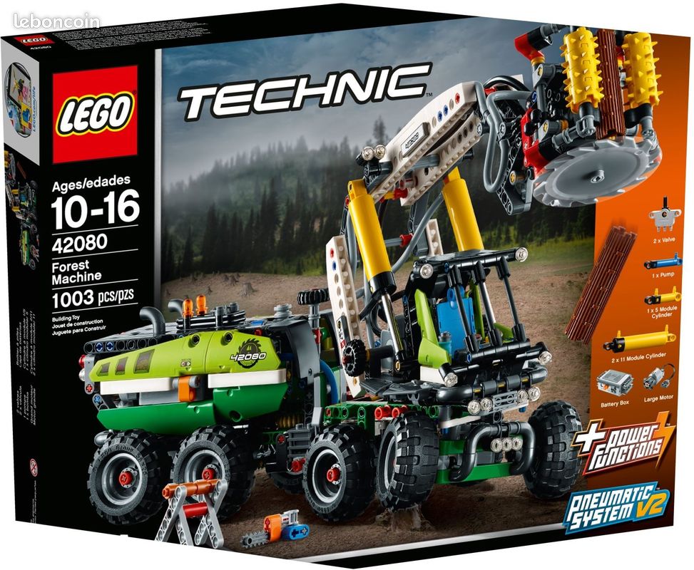 LEGO NEUF Le camion forestier (pneumatique) #42080 (image 2)