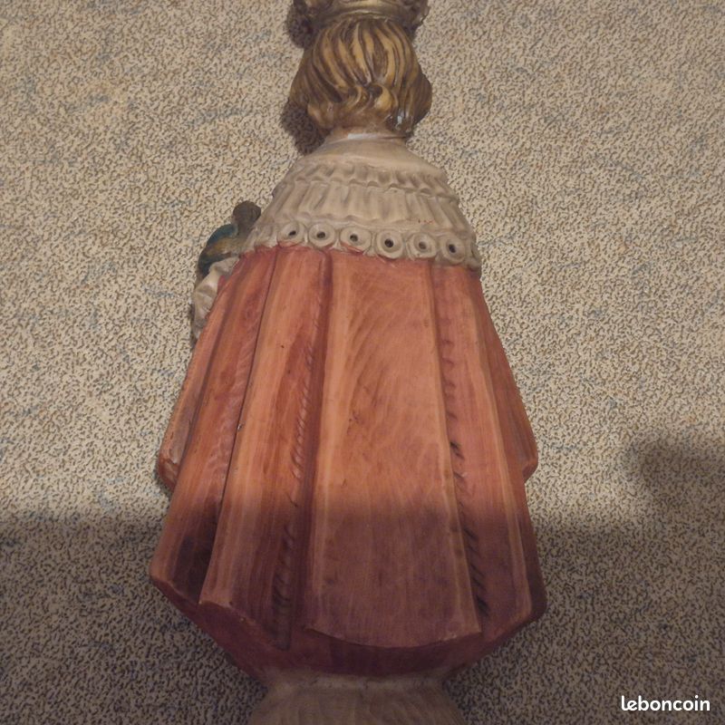 Ancienne statue en platre enfant jésus de prague (image 9)