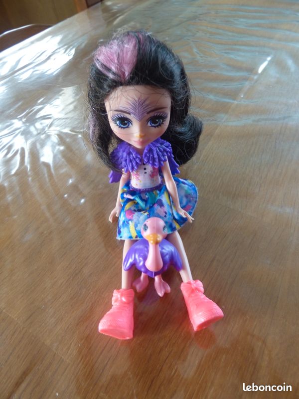 Enchantimals Ofelia Autruche et autruchon, Jeux Jouets