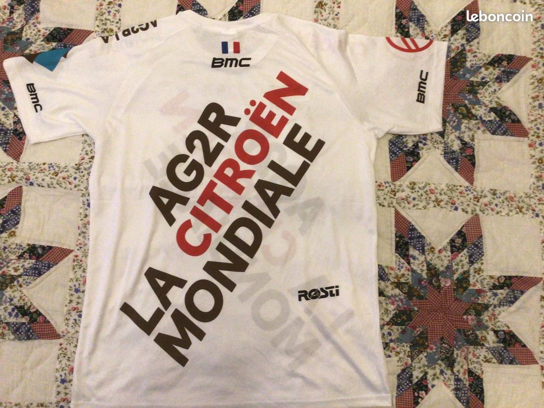 Cyclisme Ag2r La Mondiale Citroen Maillot Maillot Cycliste AG2R LA