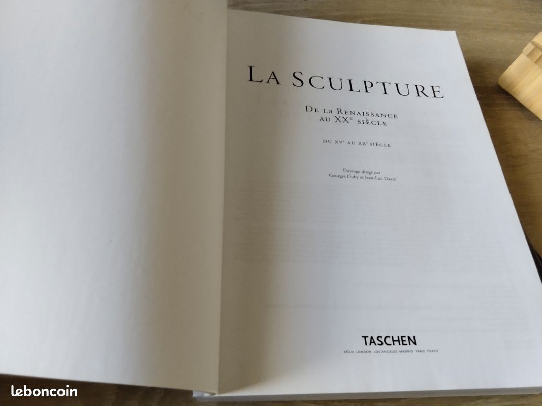 La Sculpture. De la renaissance au XX siècle. Edition Taschen (image 4)