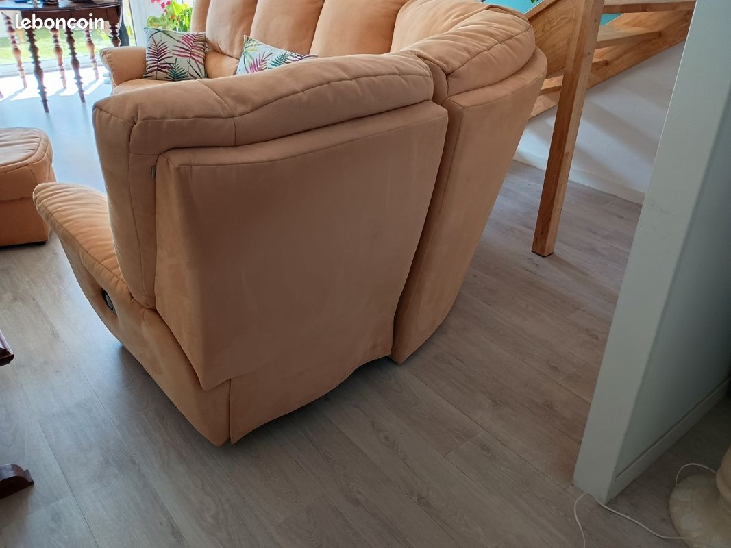 Canapé Angle + Pouf (image 4)