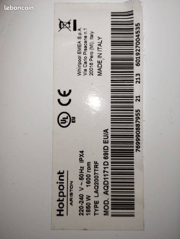Moteur machine a laver (image 4)