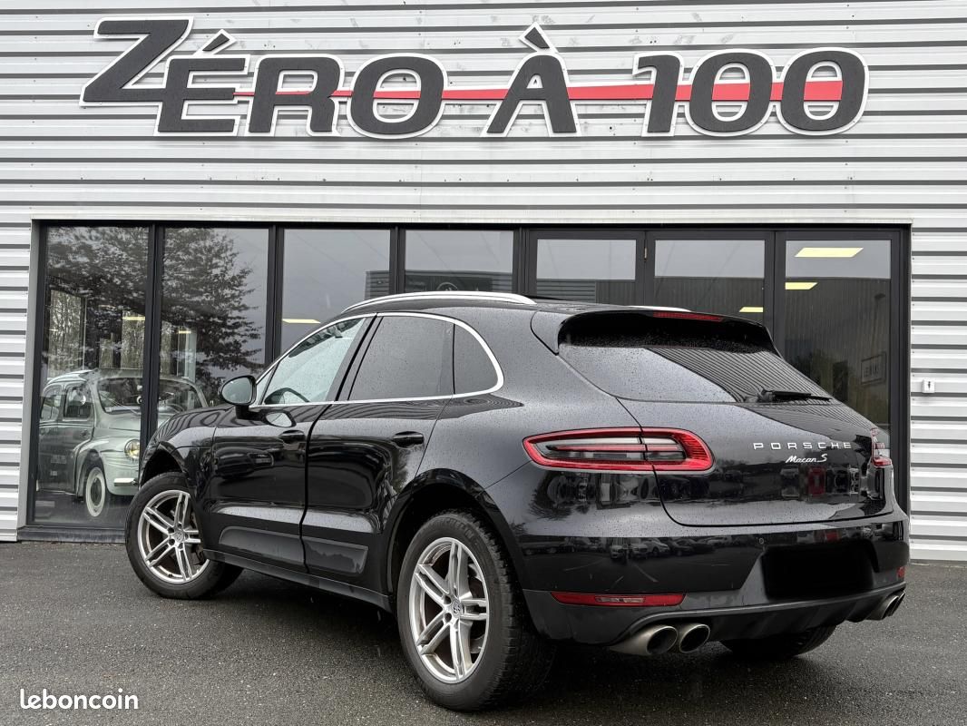 Porsche Macan S diesel 3L V6 258CH ( PDLS+, Siège chauffant av/arr, Toit ouvrant) (image 2)