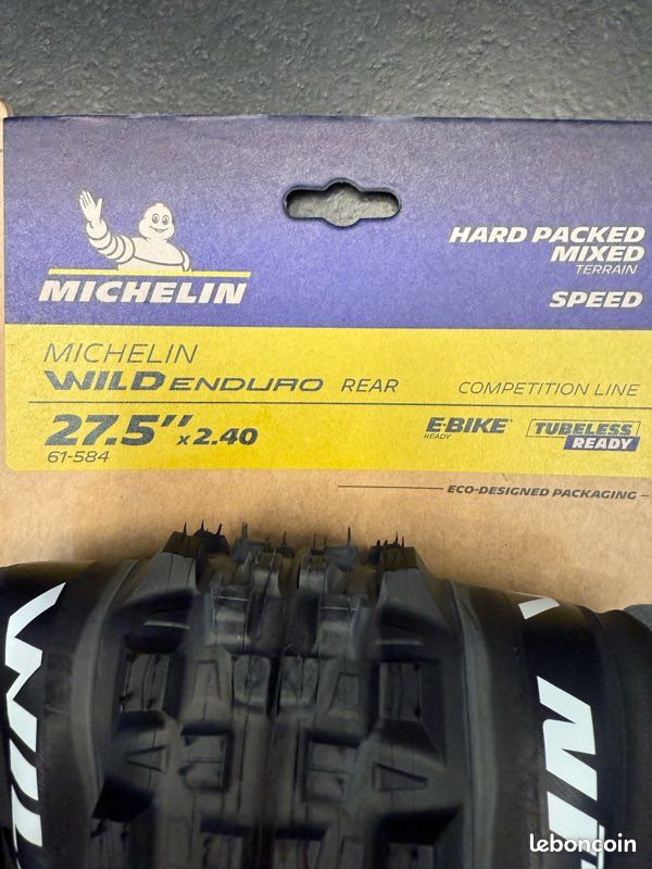 X2 Pneu Vtt Enduro Michelin Pneu VTT Michelin Wild Enduro Rear