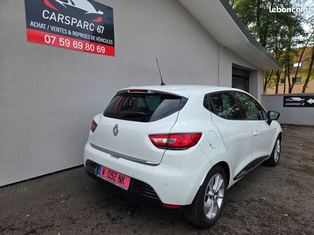 Renault Clio IV 1.2 16v 75cv pack limited 105 000 km ( clim-gps- régulateur de vitesse ) Garantie 12 mois (image 5)