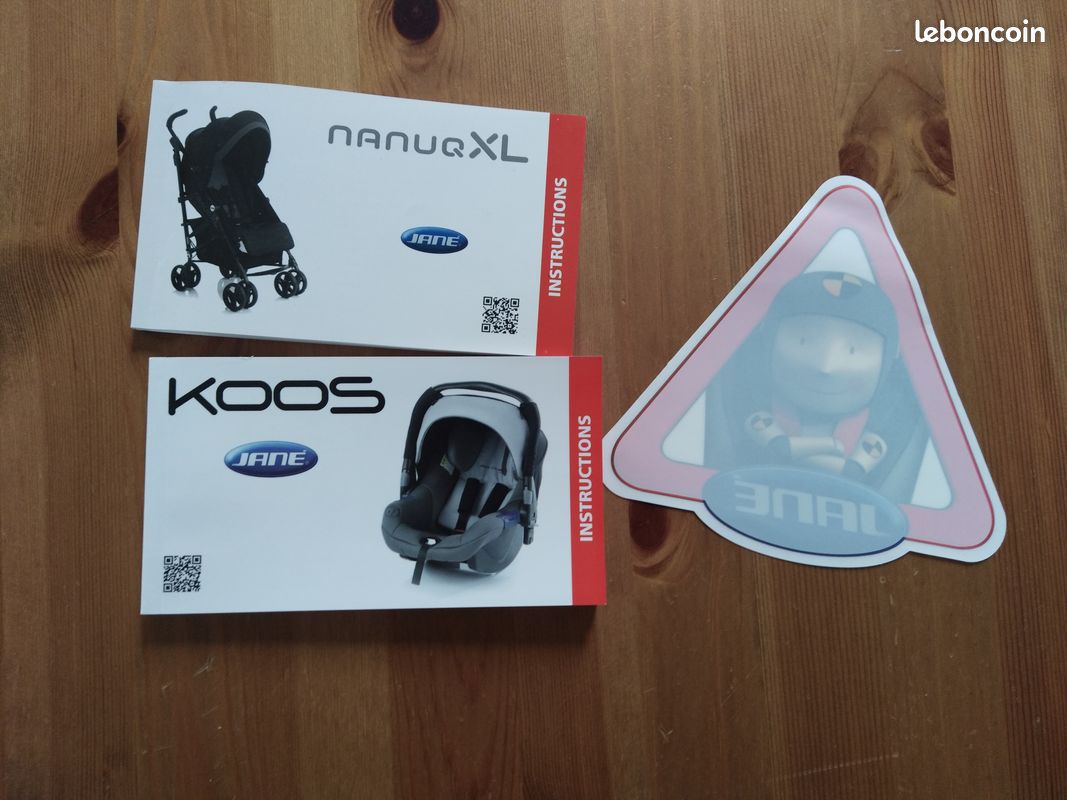Poussette Nanuk XL duo et siège-auto Koos JANE (image 7)
