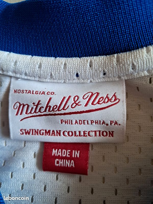 Maillot Swingman Mitchell & Ness Dikembe Mutombo Royal/Or Denver Nuggets Hardwood Classics 1991/92 pour
