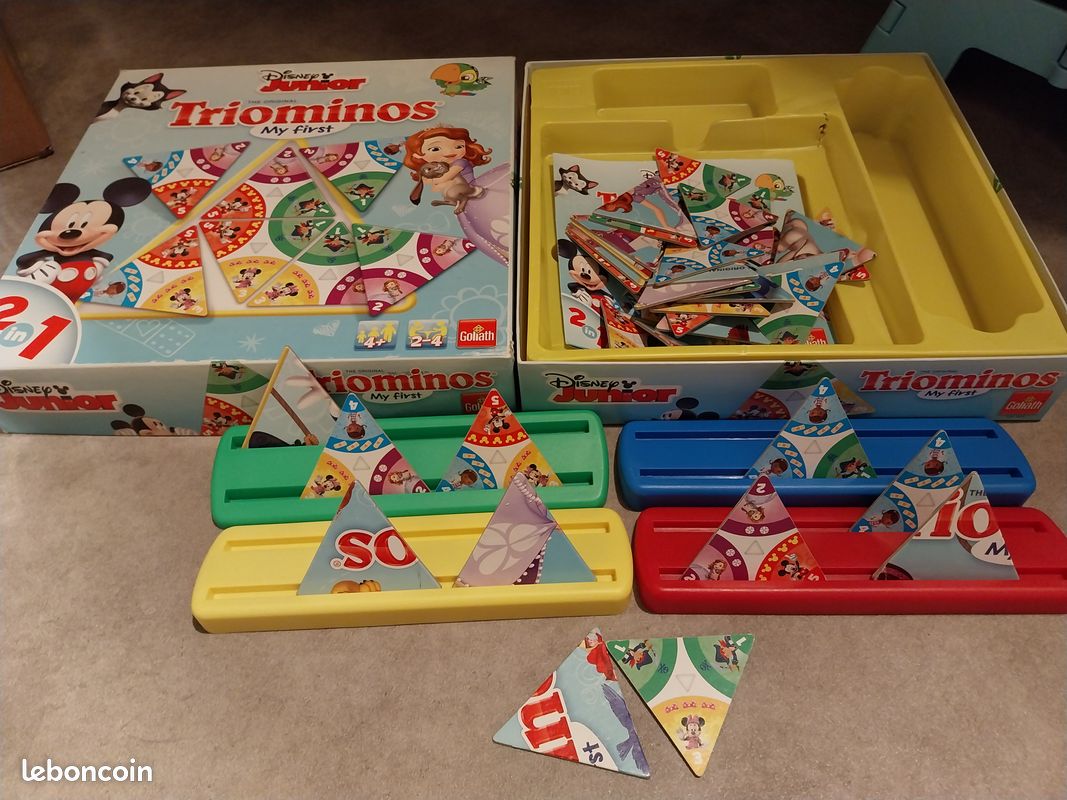 Jeu Triominos 2 en 1 de Disney Junior (image 2)
