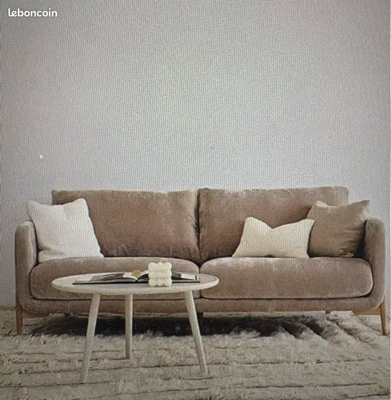 Canapé places Jenny beige Ameublement