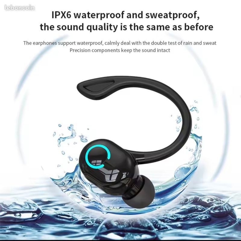 Casque Audio Bluetooth 1More ComfoBuds ESS3001T - Réduction De Bruit, Basses Puissantes - Neuf