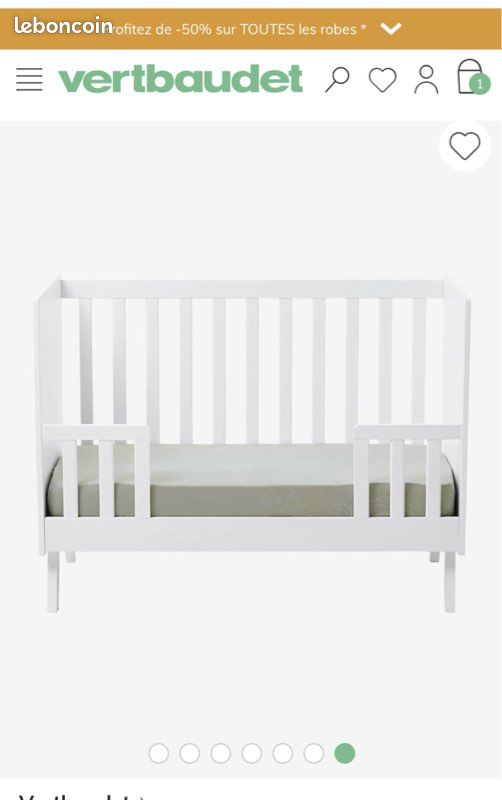 Lit bébé évolutif verbaudet (image 4)