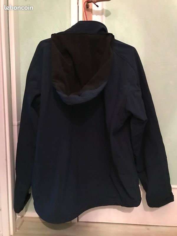 Veste / Manteau femme à capuche bleu marine XL (image 2)