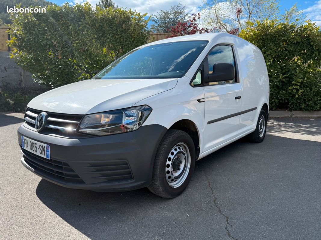 Volkswagen Caddy Van TDI 102ch Bvm . Origine France . 1ère main. 84500 kms. TVA récup (image 1)