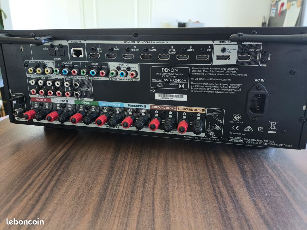 Denon x2400h - Photo, audio & vidéo