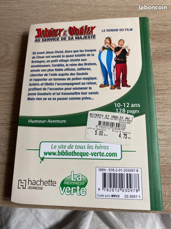 Livre Astérix et Obelix (image 2)