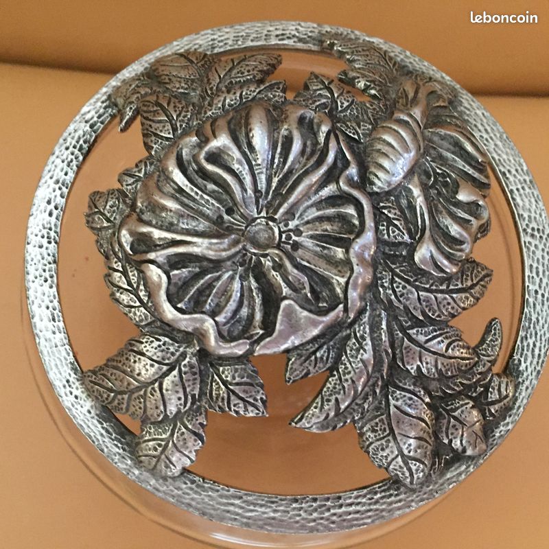 Pot-pourri Vintage En étain - Décoration D'intérieur Rétro Et Authentique