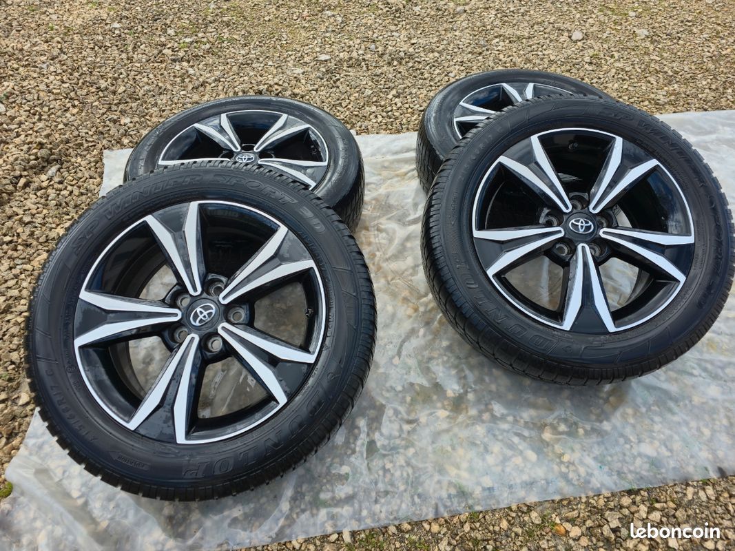 Jantes aluminium Toyota 17" Entraxe 5x114.3 déport 45 (image 1)