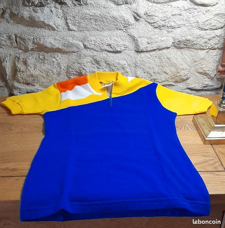 ANCIEN MAILLOT CYCLISTE Au Giro Bianchi EUR 50,00 - FR