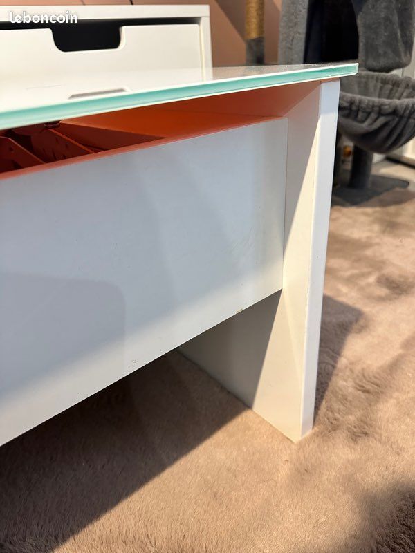 Table basse rectangulaire avec plateau relevable (image 4)
